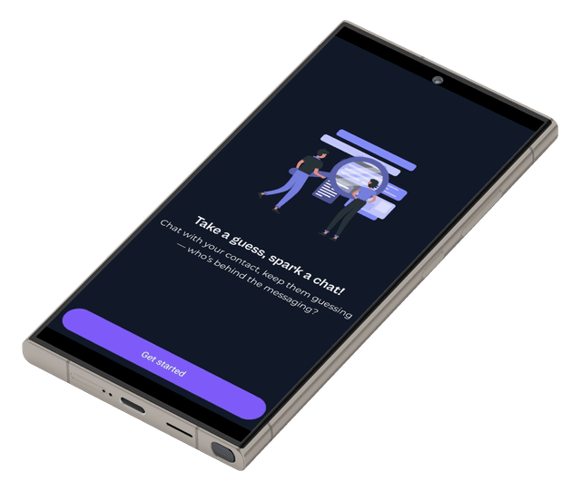 Chat application interface